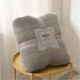 Плед м’який на диван і ліжко Cozy Touch LUX 200х230см (Євро), теплий фактурний плед-покривало Сірий - зображення 5