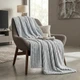 Плед мягкий на диван и кровать Shar Pei LUX 200х230см (Евро), теплый фактурный плед-покрывало Серый - изображение 2