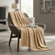 Плед мягкий на диван и кровать Soft Square LUX 180х200см (двуспальный), теплый фактурный плед-покрывало Бежевый - изображение 2