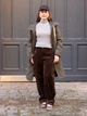 Пальто Uniqlo розмір М темно зелене (56) (479209) - изображение 4