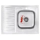 Мийка кухонна Zerix Z8060R-08-180MD (micro decor) (ZS0610) (00149663) - изображение 1