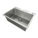 Мийка Mixxus MH5843 Micro Decor SS Color (3.0/0.8) з нерж. сталі (колір нерж.) (MI8216) (00149353) - изображение 3