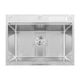 Мийка Mixxus MH7050-SK NANO-SILVER (3.0/0.8) з н.ст., зі сходинкою для суш.,з підст.під ножі(нерж.)( (00149366) - изображение 1