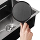Мийка Mixxus MH5843 Micro Decor Graphite (3.0/0.8) з нерж. сталі (колір графіт) (MI8217) (00149299) - изображение 2