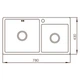Мийка Mixxus MX7843-220x1.0-Satin (MX0564) (00149326) - изображение 2