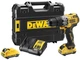 Дриль-шурупокрут ударний DeWalt XR Li-Ion 12В акб 2х2А·год 57.5Нм 425-1500об/хв патрон 10мм кейс 0.9 (00158845) - зображення 4