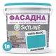 Краска Акрил-латексная Фасадная Skyline 1050-B40G Лазурный 1л - изображение 2