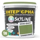 Краска Интерьерная Латексная Skyline 3030-G40Y Оливковый 1л - изображение 2