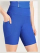 Жіночі велосипедки Old Navy Active, висока посадка, еластичні, з боковими карманами, сині, XL - зображення 2