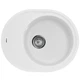 Мийка кухонна Zerix ZS-6250R-01 Біла (ZX4547) (00149689) - зображення 1