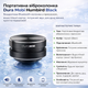Портативная виброколонка Dura Mobi Humbird Black - беспроводная Bluetooth-колонка с присоской, водостойкий корпус, мощный звук - изображение 1
