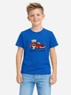 Детская футболка для мальчика Наталюкс Street Racer 12380694050 110-116 см Синяя (1238069405031) - изображение 1