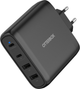 Ładowarka ścienna Otterbox 2x USB-C 2x USB-A 100 W, Black (840304749652) - obraz 1