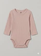 Боди лонгслив H&M 56 Розовый 0993598_роз - изображение 1