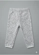 Брюки на флисе H&M 86 Черно-белый 0734923 - изображение 2