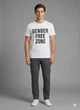 Футболка United Colors of Benetton XXL Білий 3096J12F7_0.бел.надп - зображення 1