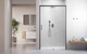 Душові двері RADAWAY Idea Brushed GunMetal DWJ 110 см 387015-92-01R - зображення 4