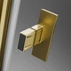 Душові двері RADAWAY Nes Brushed Gold DWJ I 70 см 10026070-99-01L - зображення 6