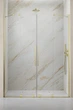 Душові двері RADAWAY Furo Brushed Gold DWD 180 см скло прозоре 10108488-99-01+10111442-01-01 - зображення 1