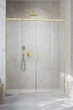 Душові двері RADAWAY Idea Brushed Gold DWD 160 см 387126-99-01 - зображення 1