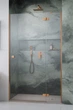 Душові двері RADAWAY Essenza Brushed Copper DWJ 120 см 1385016-93-01R - зображення 1