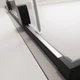 Душові двері RADAWAY Furo SL Black DWJ 110 см ліві скло прозоре 10307572-54-01L+10110530-01-01 - зображення 8