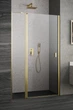 Душові двері RADAWAY Nes Brushed Gold DWJ II 110 см 10036110-99-01L - зображення 1