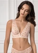 Женский комплект нижнего белья кружевной JASMINE Lingerie Светло-розовый А-656 А-657 75А S\42 - изображение 6