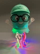 Музыкальная медуза музыка подсветка танцует колесо свободного хода Зеленая (HJ 1048) - изображение 1