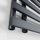 Рушникосушка дизайнерська Ideale Aurora 11 8/800/450 антрацит - изображение 3