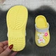 Кроксы детские для девочки Gipanis желтые пенка 32р (19,7 см) 5079-2 - изображение 5