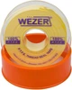 Фум лента WEZER PTFE 19x0,2 мм 20 м, желтый - изображение 2