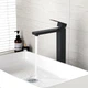 Змішувач високий для умивальника WEZER PRO11-02-BLACK - изображение 3