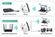 Підсилювач WiFi сигналу (репітер) із вбудованою антеною Wireless-N WIFI REPEATER, 220V, 300Mbps, IEEE 802.11b/g/n, 2.4 GHz (3597) - зображення 5