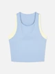 Топ для спорту Primark блакитний-жовтий DTWZW681 XL - изображение 5