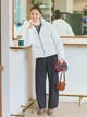 Шарф Uniqlo розмір 180х50 червоний (15) (478313) - изображение 5