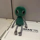 Пришелец Зиллан мягкая игрушка Jellycats Zyllan Alien 33см зеленый инопланетянин з длинными руками и нагами space series za33 - изображение 7