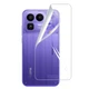 Гидрогелевая пленка Hydrogel Film для Realme Neo8 на заднюю панель, Transparent - изображение 1