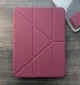 Чехол для iPad new 9.7" 2017-2018 Smart Case Clear со слотом для стилуса Dark red бордовый (Айпад 9.7" 5 | 6 поколение) - изображение 1