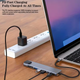 Адаптер-Хаб 8 в 1 (HDMI, RJ45, PD, USB-C, SD/TF), універсальний перехідник Type-C, концентратор, док-станція, розгалужувач для Apple MacBook та Windows - зображення 7