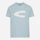 Футболка хлопковая длинная мужская Camel Active T-Shirt 1/2 Arm 409700-5T02-43 3XL Синяя с принтом (4064478971879) - изображение 6