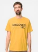 Футболка хлопковая длинная мужская Camel Active T-shirts 1/2 sleeves 409700-7T17-64 2XL Желтая (4063366239848) - изображение 1