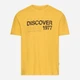 Футболка хлопковая длинная мужская Camel Active T-shirts 1/2 sleeves 409700-7T17-64 2XL Желтая (4063366239848) - изображение 6
