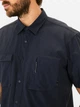 Рубашка летняя мужская Camel Active Shortsleeve Shirt 409268-5S68-48 L Темно-синяя (4064478959945) - изображение 5