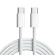 Кабель Type-C - Type-C 1м Pavareal Q28 60Вт QC3.0, в оплетке - изображение 1