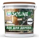 Лак для дерева акриловый Skyline Wood Прозрачный Глянцевый 3л - изображение 1