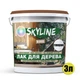 Лак для дерева акриловый Skyline Wood Прозрачный Глянцевый 3л - изображение 2