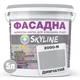 Краска Акрил-латексная Фасадная Skyline 2000-N Дымчатый 5л - изображение 2
