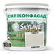 Цветная Фасадная Силиконовая Краска «Силиконфасад» SkyLine 1002-Y Блеран 10л - изображение 2