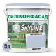 Цветная Фасадная Силиконовая Краска «Силиконфасад» SkyLine 1515-R80B Мистари 5л - изображение 2